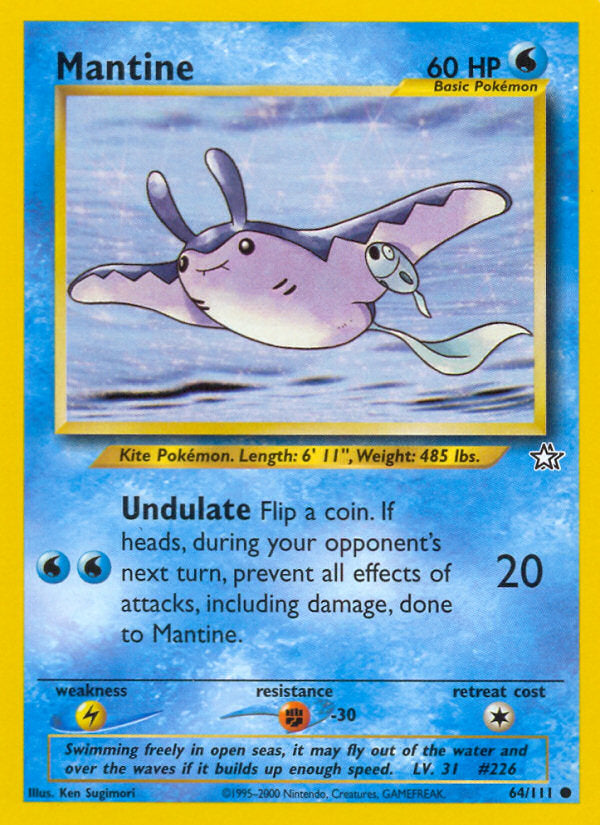 Neo Genesis Mantine #64/111 unlimited