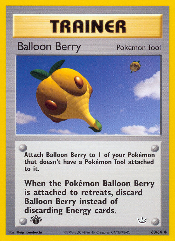 Neo Revelation Balloon Berry #60/64 first edition