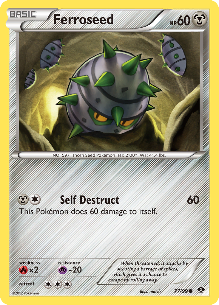 Next Destinies Ferroseed #77/99
