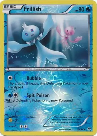 Next Destinies Frillish #34/99 reverse holo