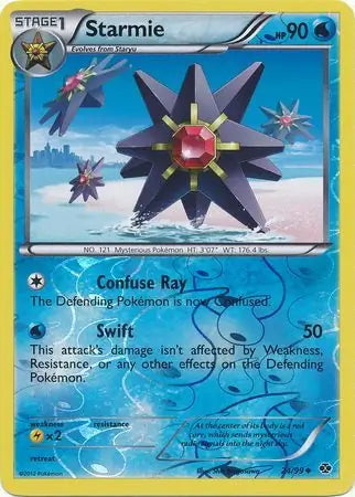 Next Destinies Starmie #24/99 reverse holo