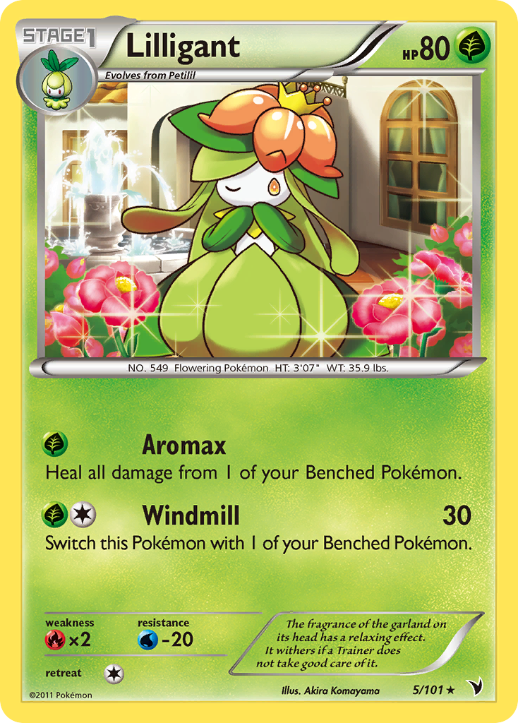 Noble Victories Lilligant #5/101