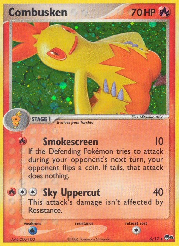 POP Series 4 Holo Combusken #6