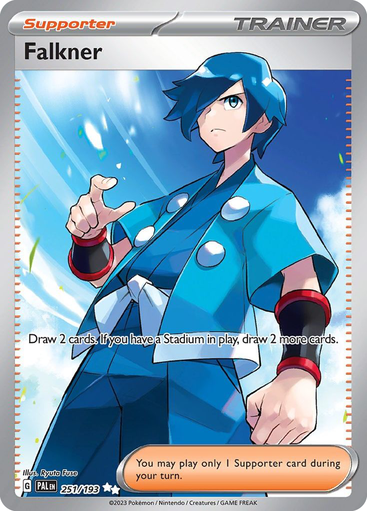 Paldea Evolved Falkner #251/193
