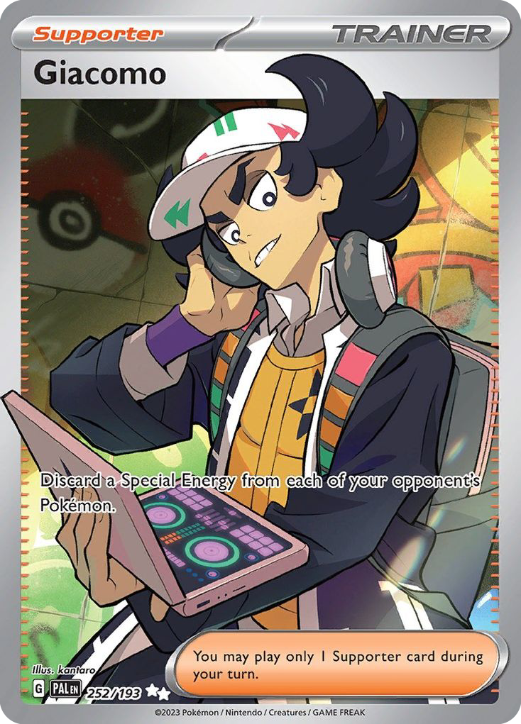 Paldea Evolved Giacomo #252/193
