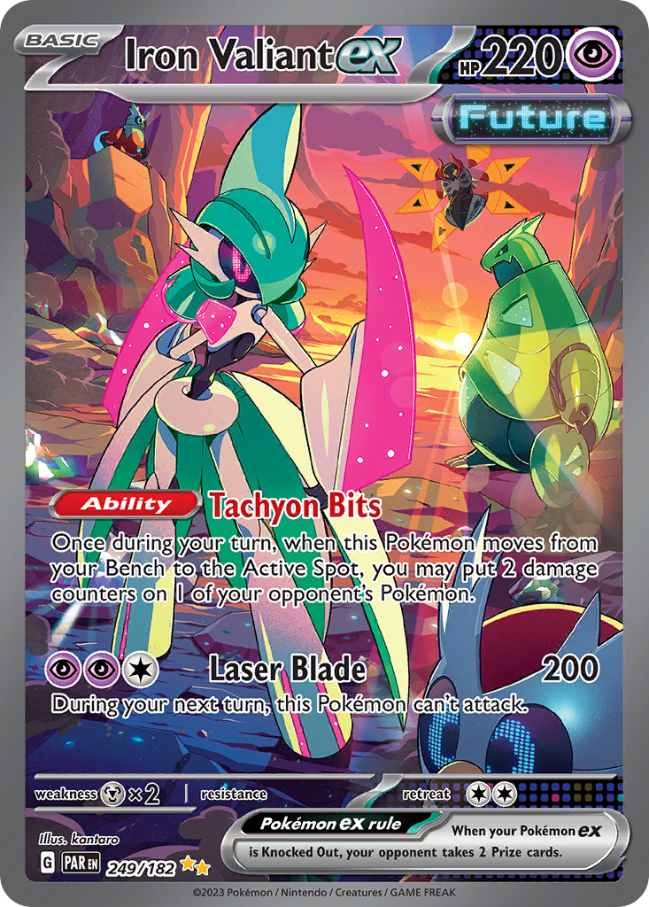 Paradox Rift Iron Valiant EX #249/182