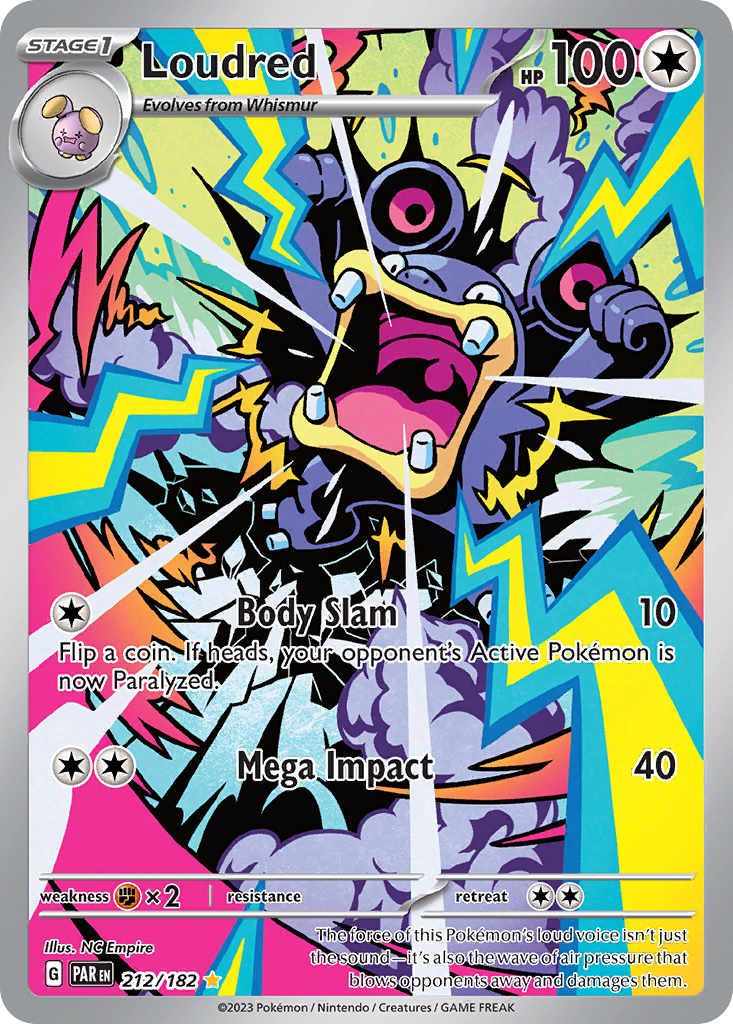 Paradox Rift Loudred #212/182