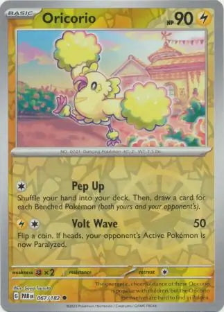 Paradox Rift Oricorio #67/182 reverse holo