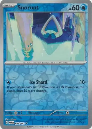 Paradox Rift Snorunt #37/182 reverse holo