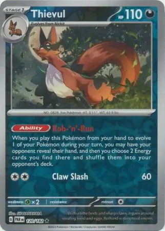 Paradox Rift Thievul #120/182 reverse holo