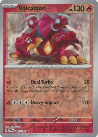 Paradox Rift Volcanion #22/182 reverse holo