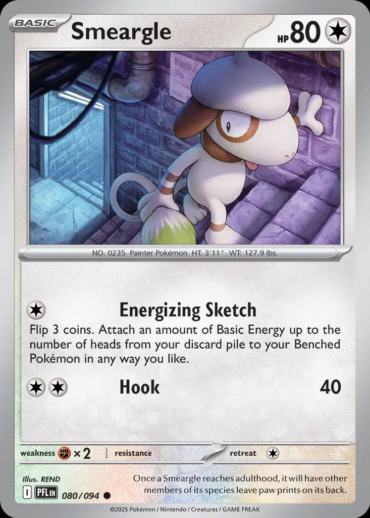 Phantasmal Flames Smeargle #080/94
