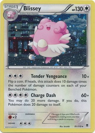 Phantom Forces Galaxy Holo Blissey #81/119