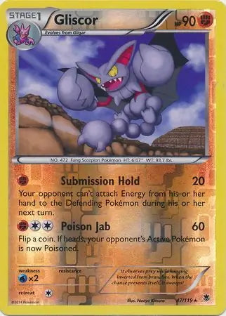 Phantom Forces Gliscor #47/119 reverse holo