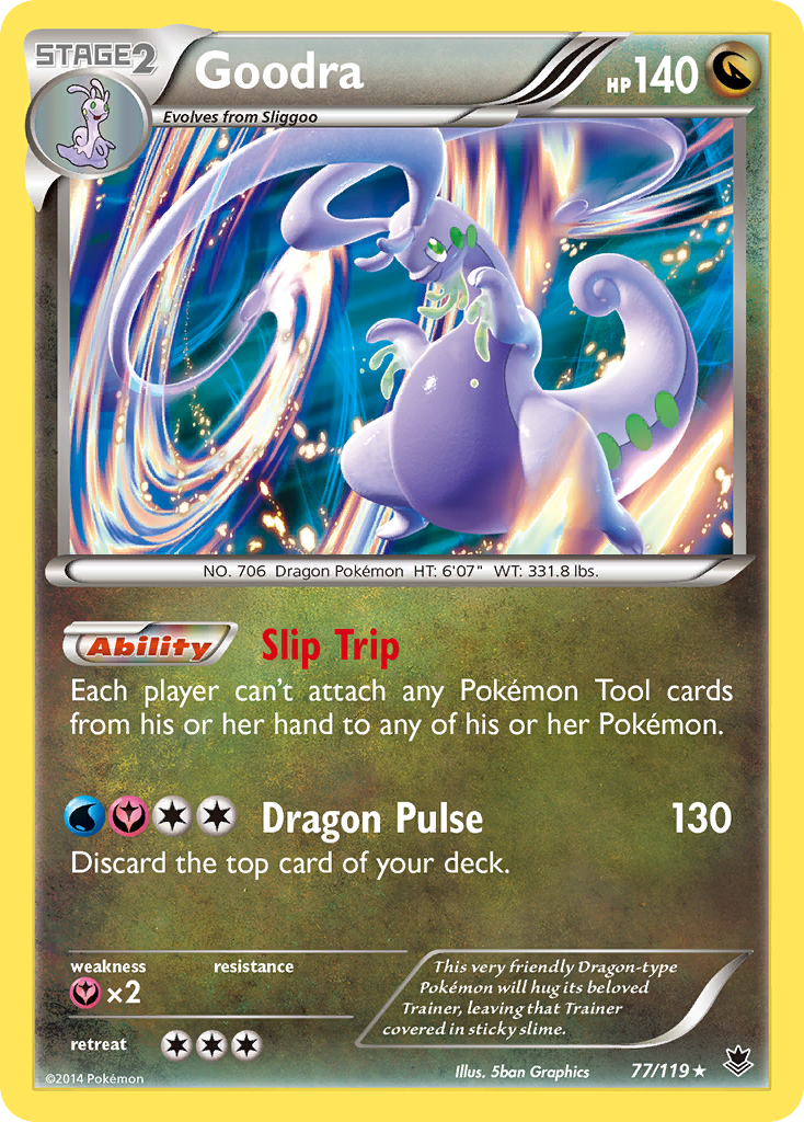 Phantom Forces Holo Goodra #77/119