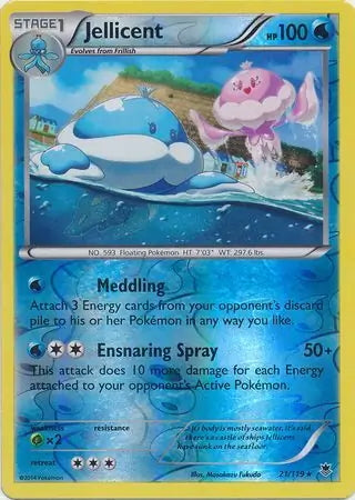 Phantom Forces Jellicent #21/119 reverse holo