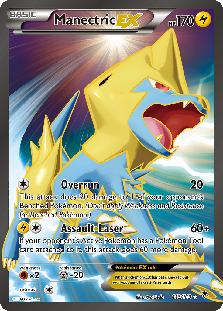 Phantom Forces Manectric EX #113/119