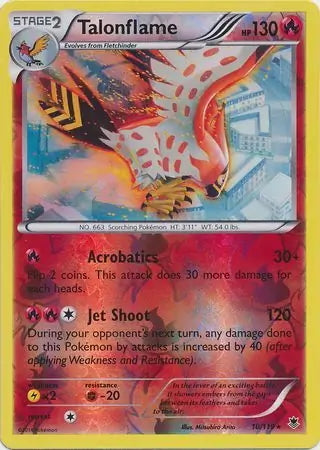 Phantom Forces Talonflame #10/119 reverse holo
