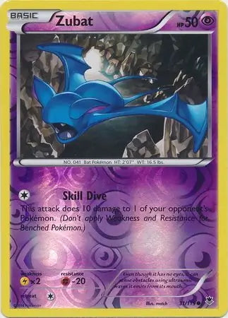Phantom Forces Zubat #31/119 reverse holo