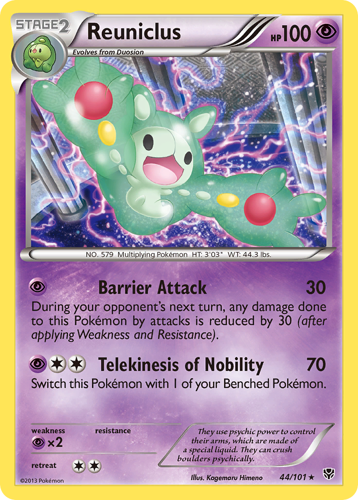 Plasma Blast Reuniclus #44/101