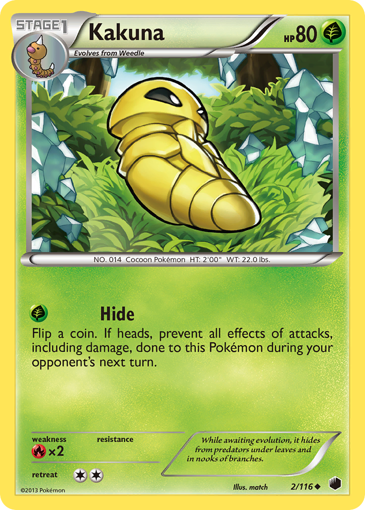 Plasma Freeze Kakuna #2/116