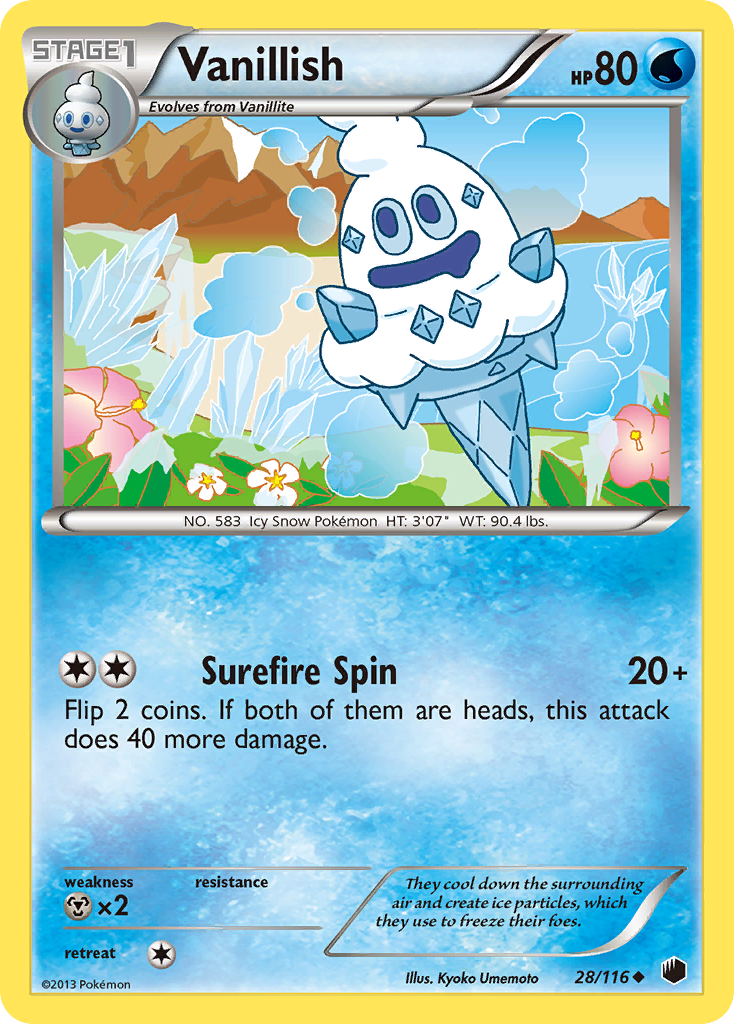 Plasma Freeze Vanillish #28/116