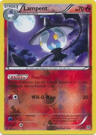 Plasma Storm Lampent #22/135 reverse holo
