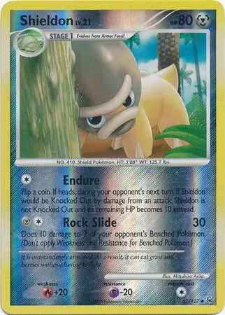 Platinum Shieldon #62/127 reverse holo