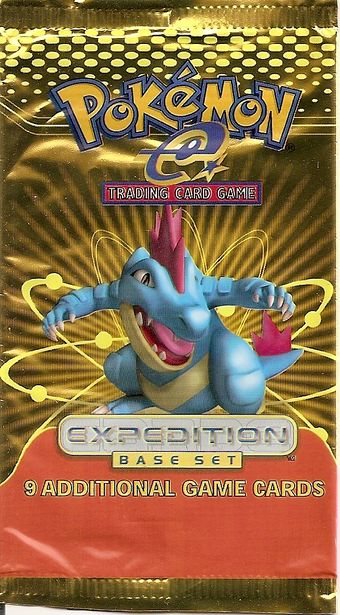 Pokémon E-Series Expedition Base Set Booster Pack Feraligatr