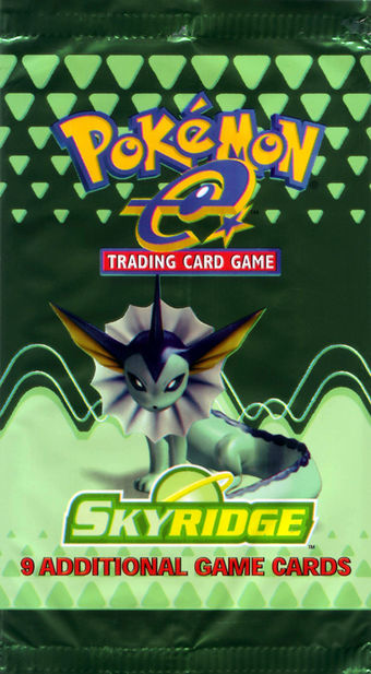 Pokémon E-Series Skyridge Booster Pack Vaporeon