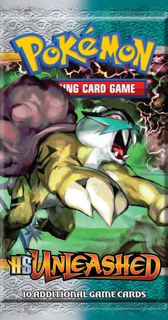 Pokémon HeartGold & SoulSilver Unleashed Booster Pack Raikou