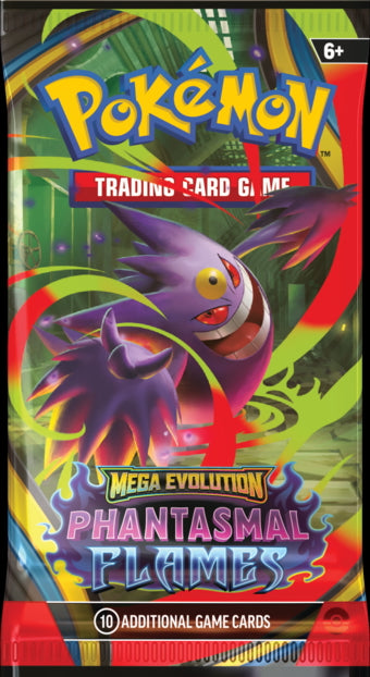 Pokémon Mega Evolutions Phantasmal Flames Booster Pack