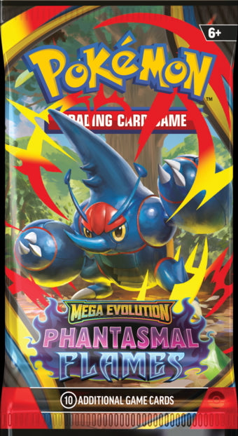 Pokémon Mega Evolutions Phantasmal Flames Booster Pack Heracross