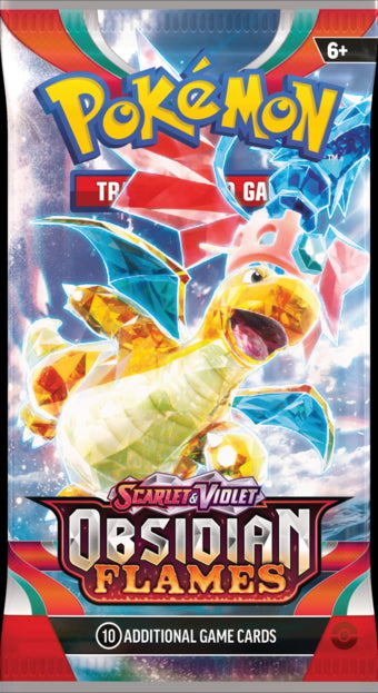 Pokémon Scarlet & Violet Obsidian Flames Booster Pack Dragonite