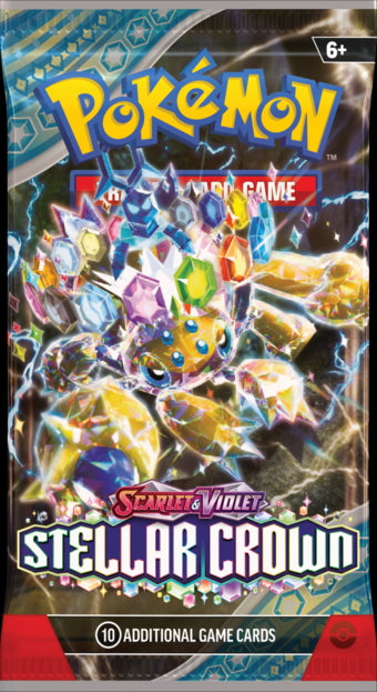 Pokémon Scarlet & Violet Stellar Crown Booster Pack Galvantula