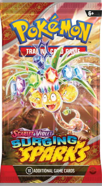 Pokémon Scarlet & Violet Surging Sparks Booster Pack Archaludon Exeggutor