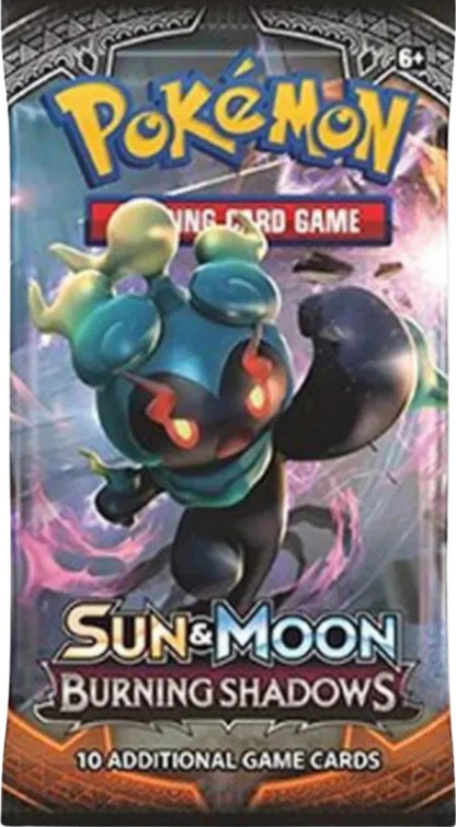Pokémon Sun & Moon Burning Shadows Booster Pack Marshadow