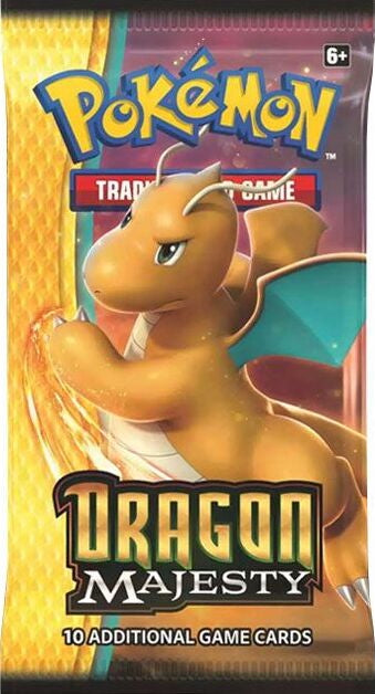 Pokémon Sun & Moon Dragon Majesty Booster Pack Dragonite