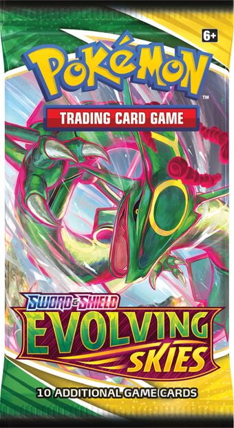 Pokémon Sword & Shield Evolving Skies Booster Pack Rayquaza