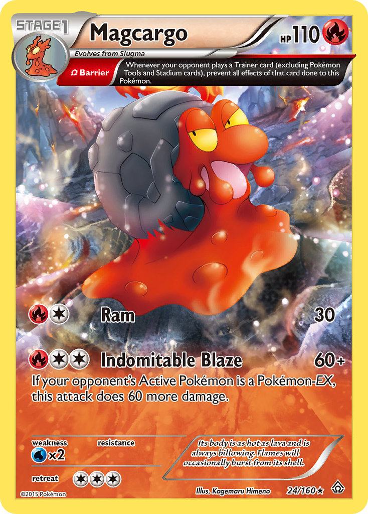 Primal Clash Magcargo #24/160