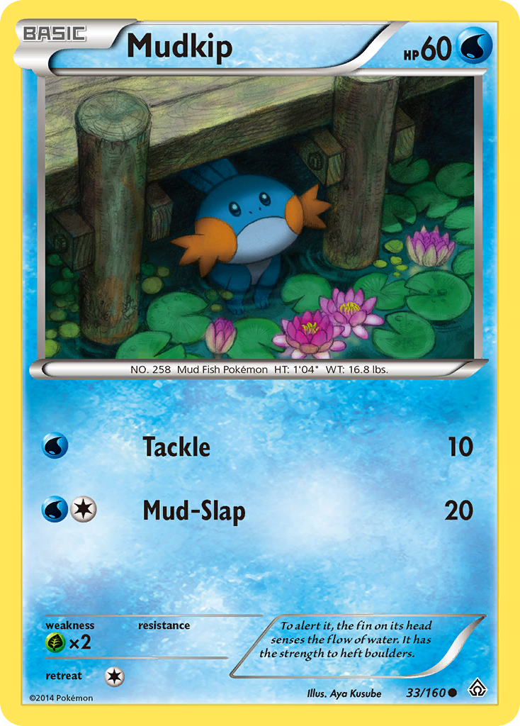 Primal Clash Mudkip #33/160