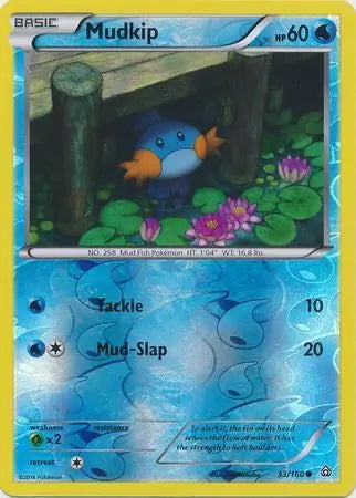 Primal Clash Mudkip #33/160 reverse holo