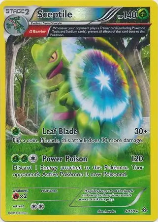 Primal Clash Sceptile #9/160 reverse holo