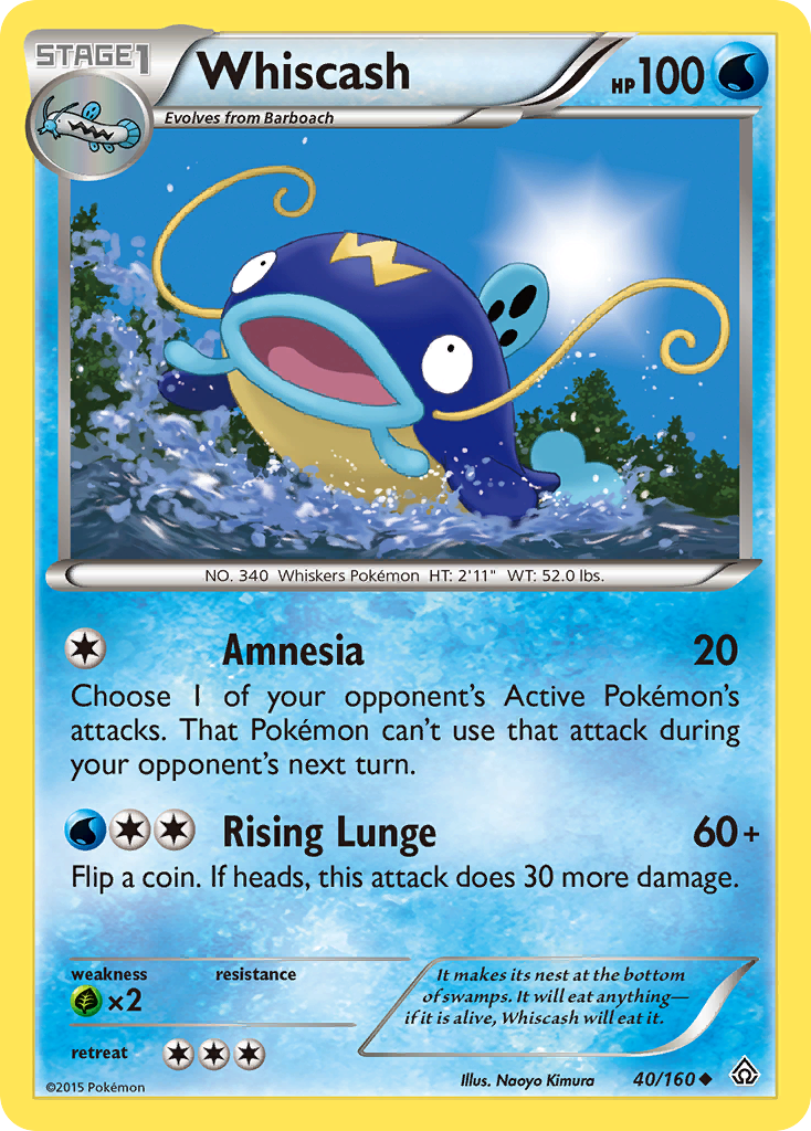 Primal Clash Whiscash #40/160