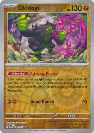 Prismatic Evolutions Okidogi #057/131 reverse holo
