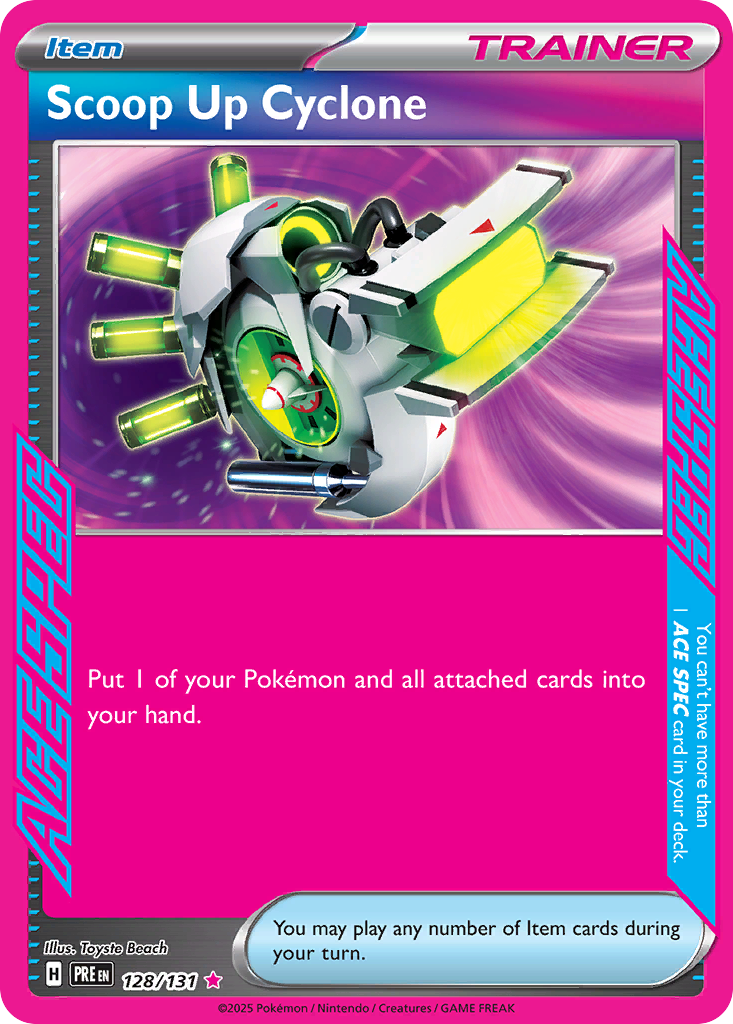 Prismatic Evolutions Scoop Up Cyclone #128/131