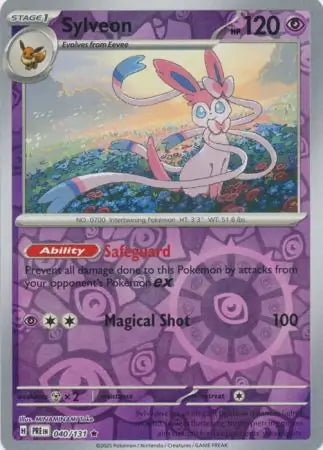 Prismatic Evolutions Sylveon #040/131 reverse holo