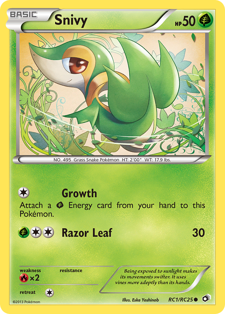 Radiant Collection Snivy #1/25