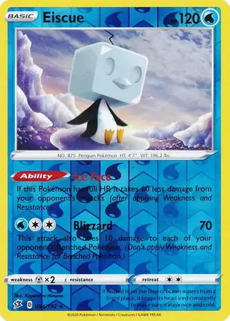 Rebel Clash Eiscue #54/192 reverse holo