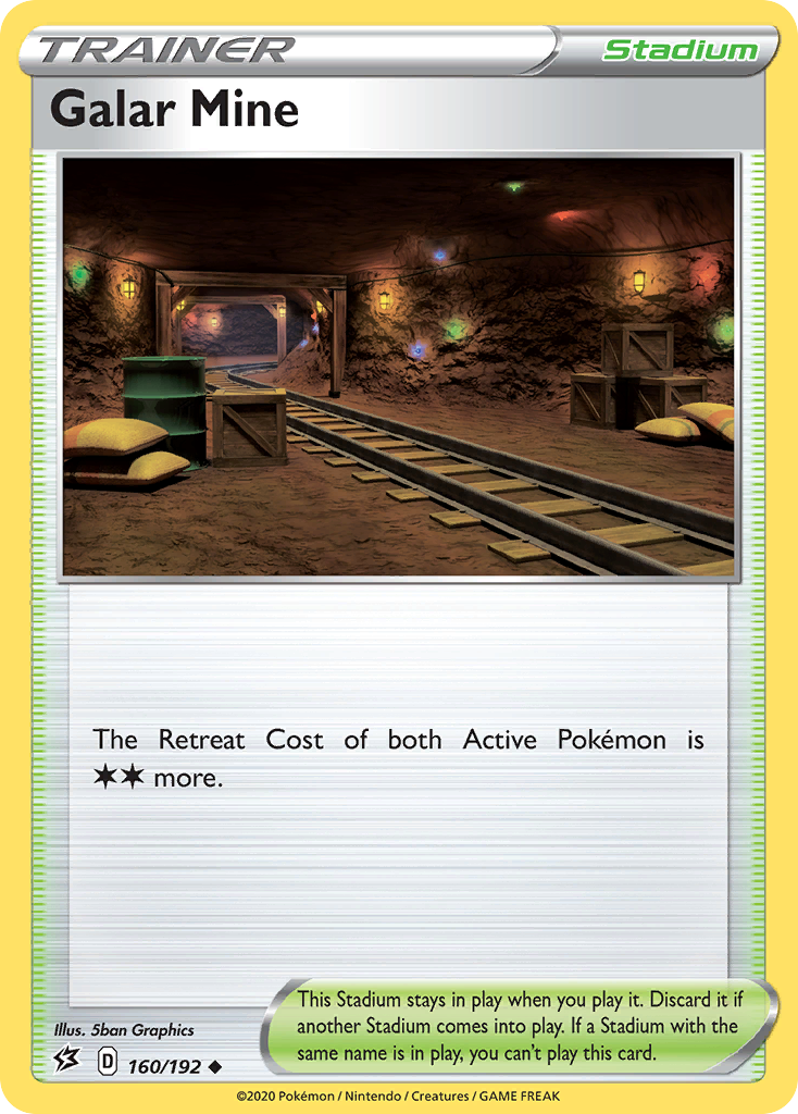 Rebel Clash Galar Mine #160/192